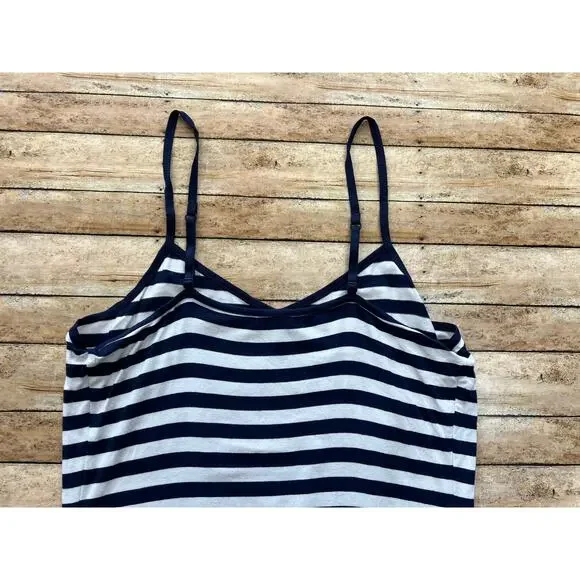 Express Striped Camisole Tank Top Navy White Size Small - Picture 5 of 8